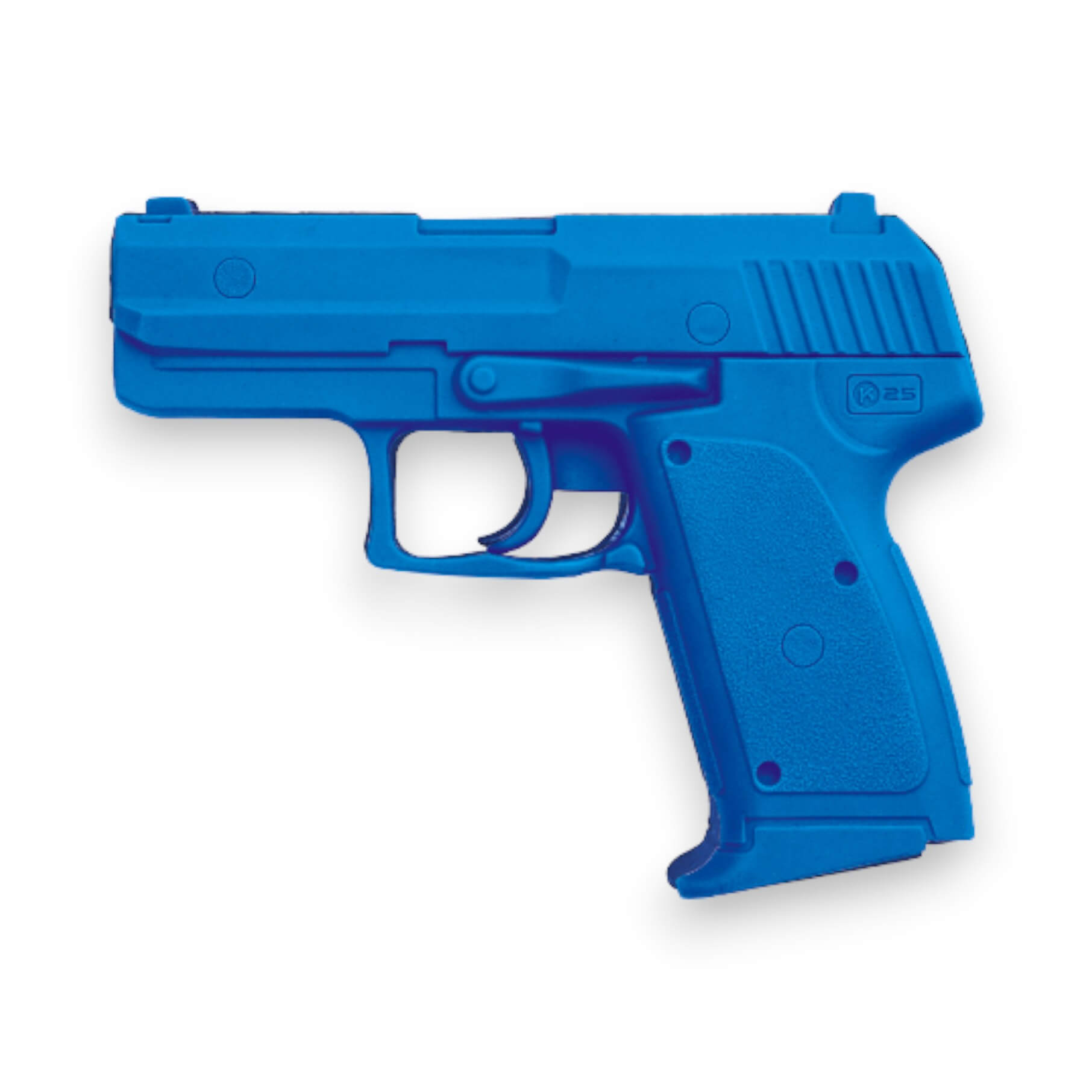 Pistola de entrenamiento "Real Training" color azul peso 765 gr