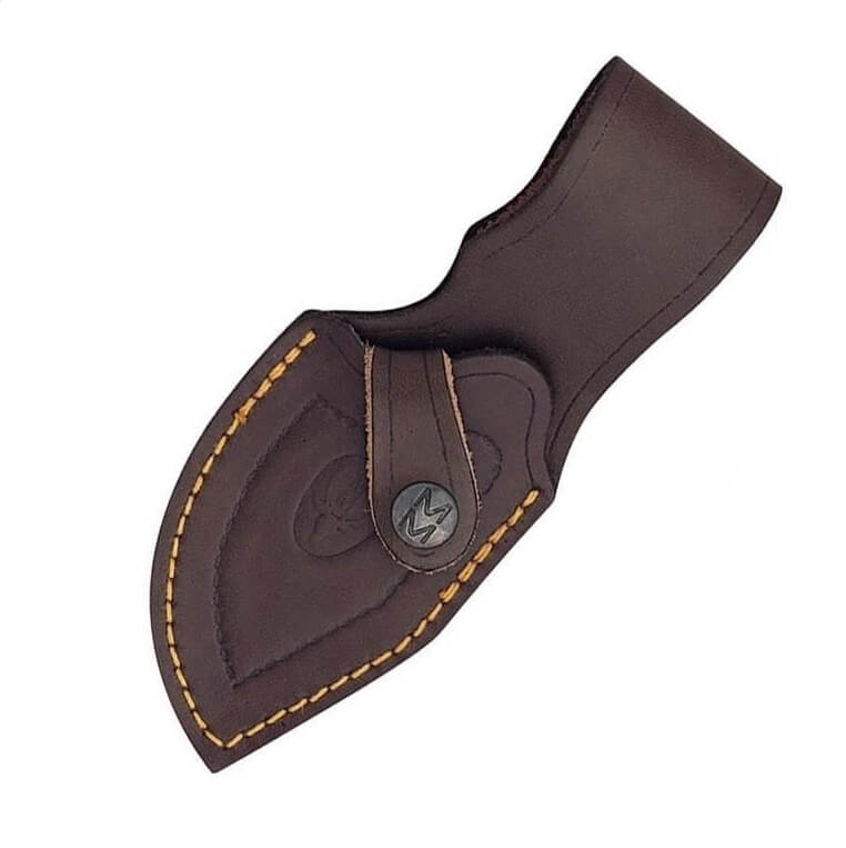 Faca de caça Muela Raccoon-8A com cabo de chifre de veado e lâmina de 8 cm