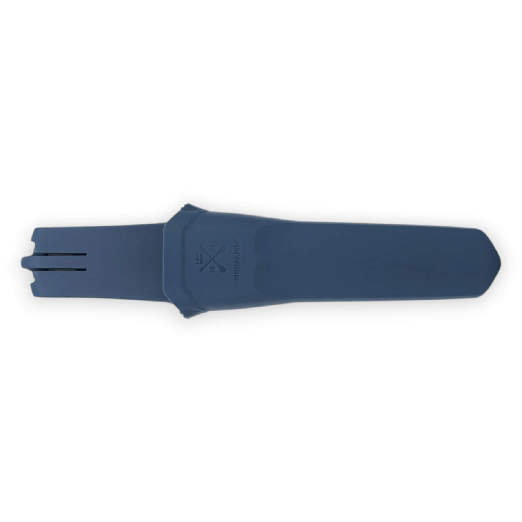 Faca Morakniv Risberg S com lâmina de 91 mm e cabo em polipropileno azul e branco 14721 SLD PKG