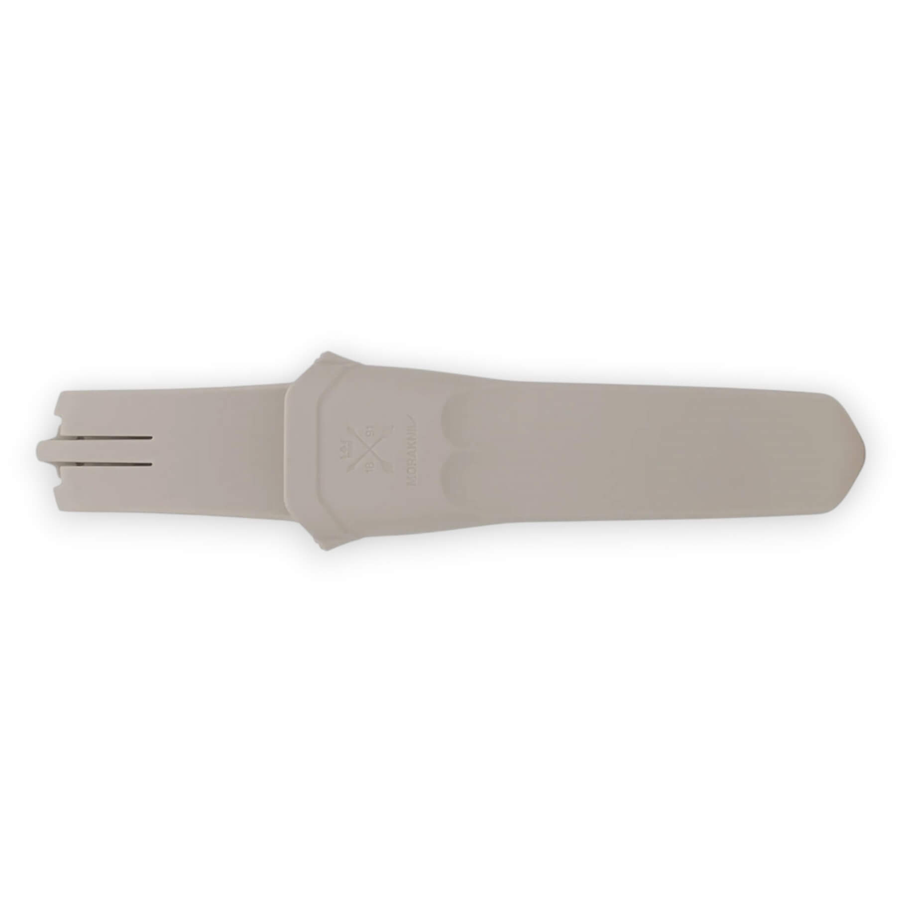 Couteau Morakniv Risberg C avec lame C100S de 91 mm et manche en polypropylène orange et blanc 14704