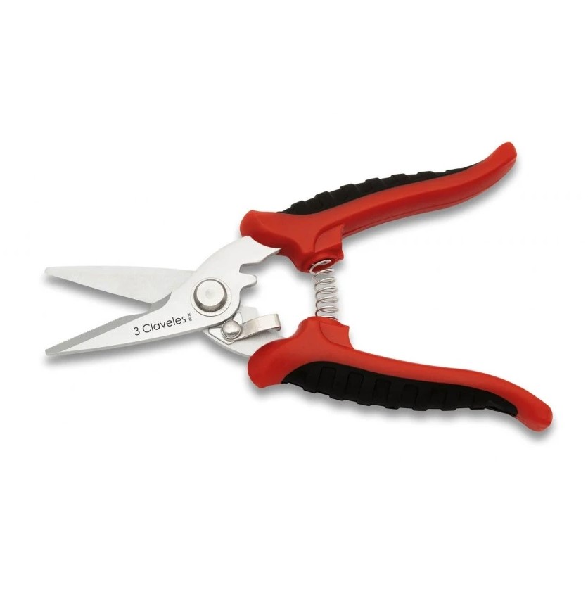 18,5 cm Schere schneidet alles mit isoliertem Griff 3 Claveles