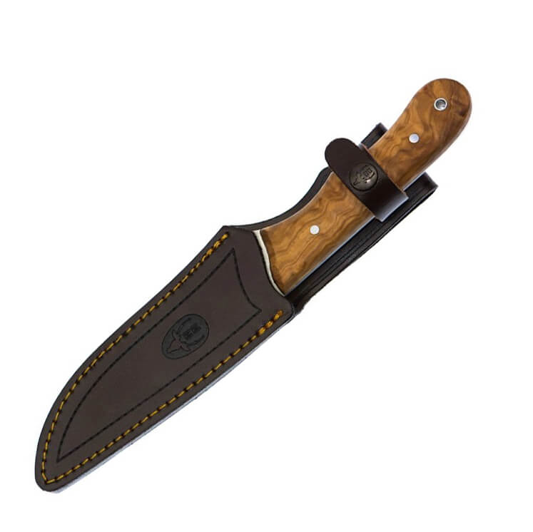 Muela Pioneer 14OL Jagdmesser mit Olivenholzgriff und 13,5 cm Klinge