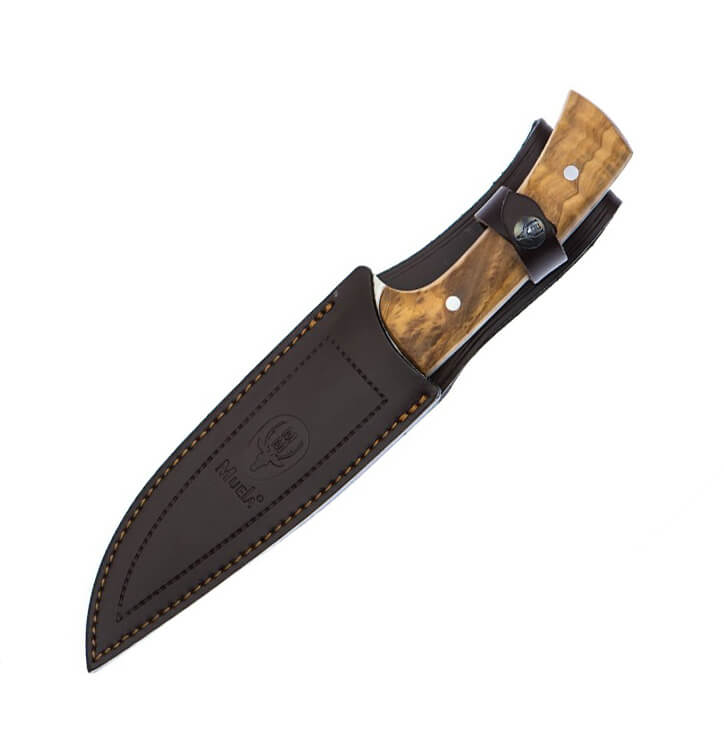 Muela Jabali Jagdmesser mit Griff aus Olivenholz und 17 cm Klinge aus Molybdän-Vanadium-Stahl