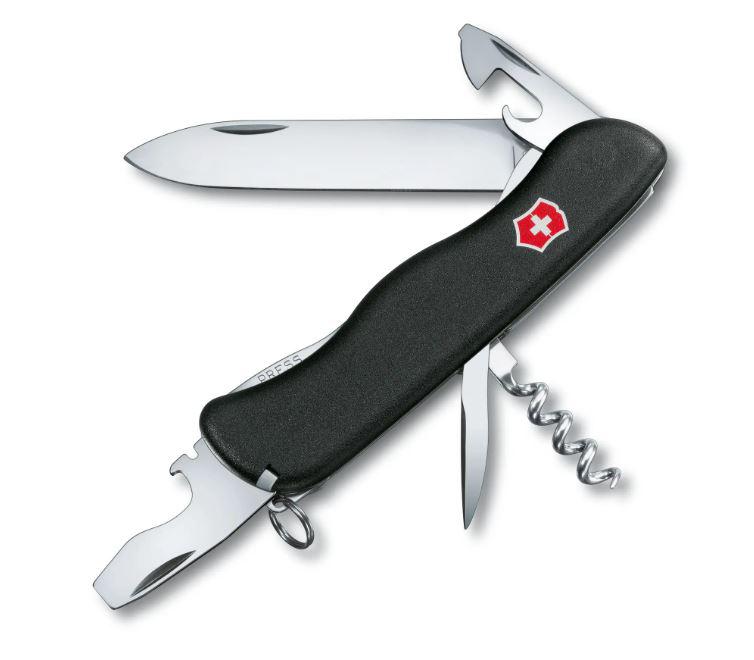 Couteau multifonction Victorinox Picknicker Black 11 utilisations