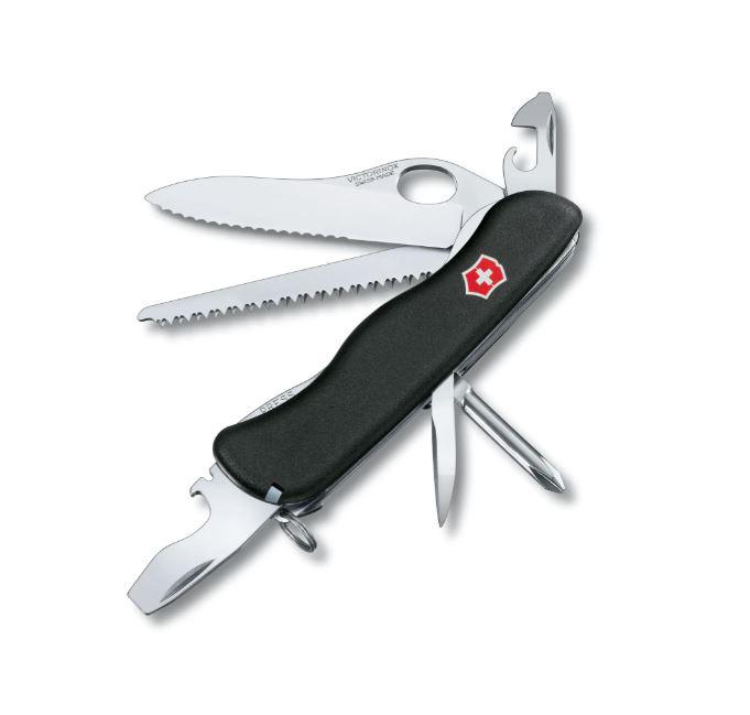 Couteau Suisse à 12 usages Victorinox Trailmaster noir