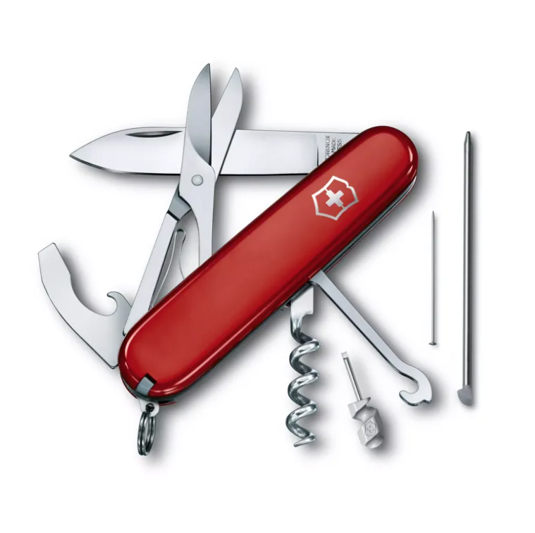Navaja multiusos Victorinox Compact con 15 funciones