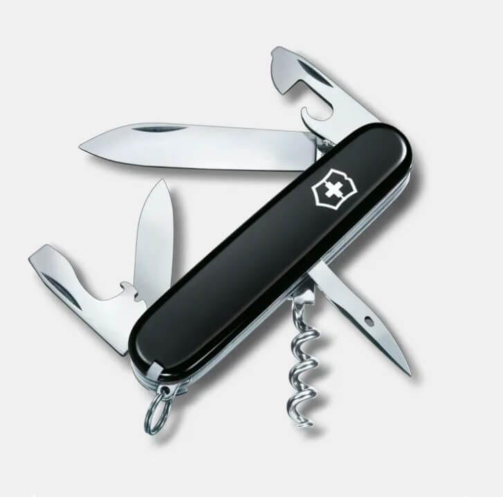 Swiss Army Knife Victorinox Spartan Black with 12 functions