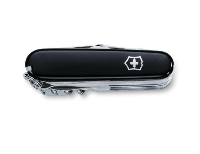 Victorinox Swiss Champ Black Pocket Knife