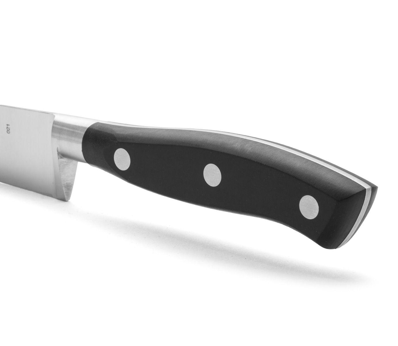Cuchillo cocinero Arcos Riviera Negra con hoja de acero NITRUM de 15 cm