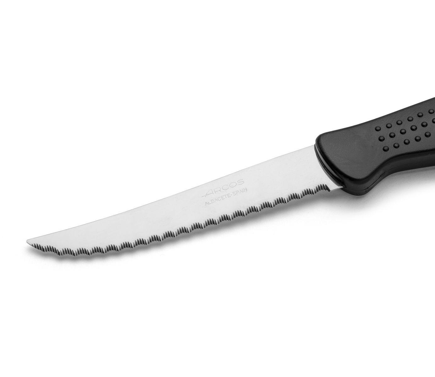 Cuchillo chuletero con mango de polipropileno y hoja de 11 cm set 72 unidades Arcos