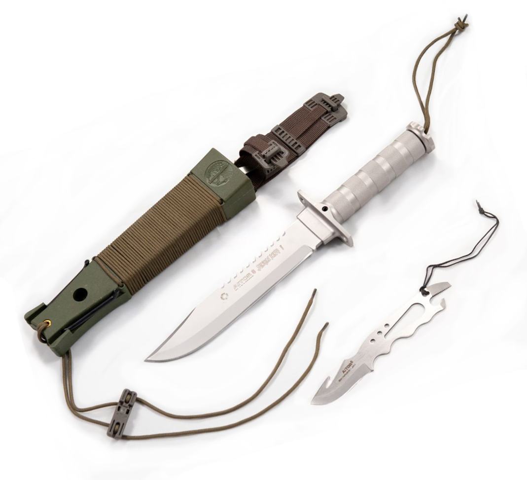 Cuchillo Militar Aitor Jungle King I 16015 con hoja satinada