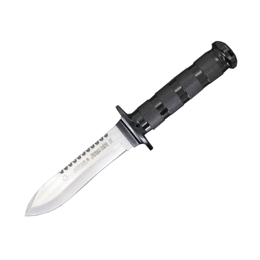 Cuchillo militar Aitor Jungle king II con hoja satinada de 13.5 c...
