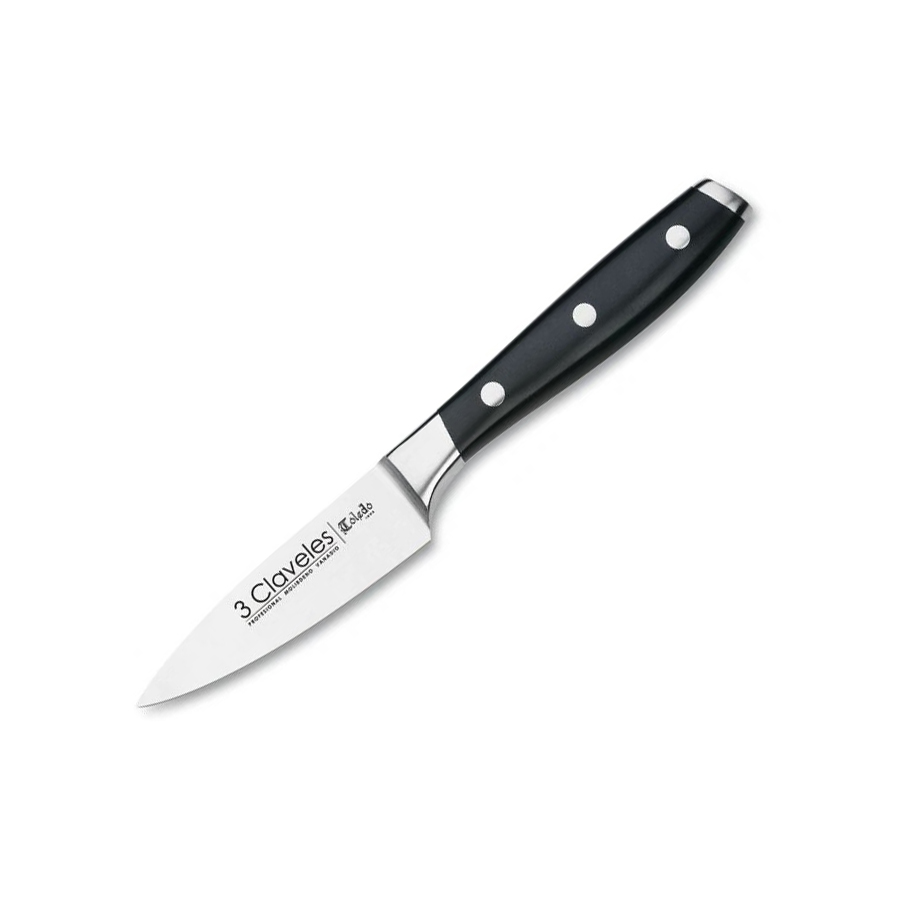 Cuchillo mondador forjado serie Toledo con mango de POM y hoja de...