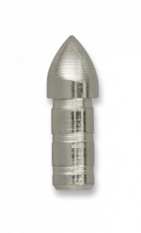 Blister 5 piezas punta para flecha de aluminio de 2.4cm Albainox