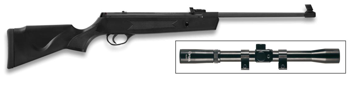 Kit carabina aire comprimido STRIKER JUNIOR Calibre 4.5 mm con vi...