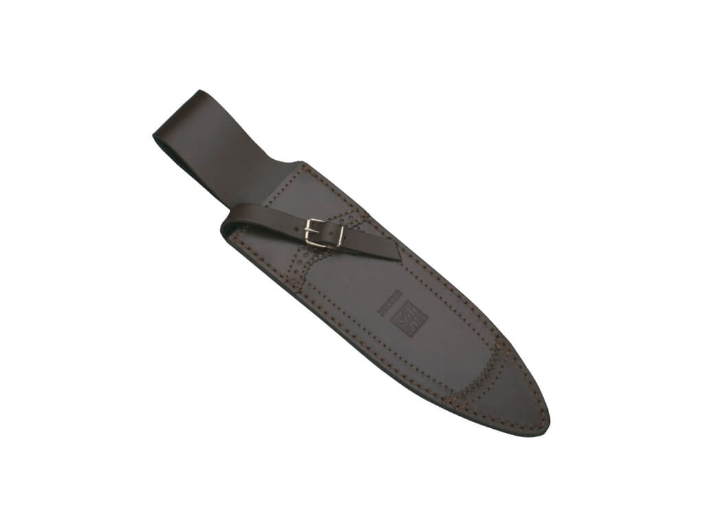 Coltello da caccia Joker Facochero in edizione da collezione con manico in corno di cervo intagliato a mano