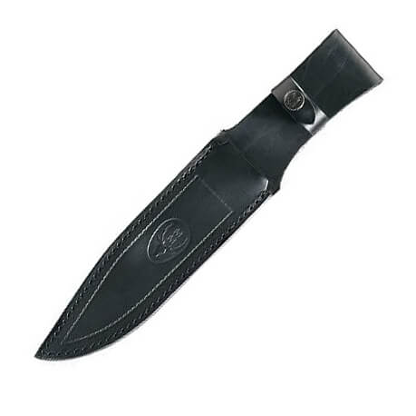 Muela Scorpion-18W hunting knife with black rubber handle and 18 cm satin blade