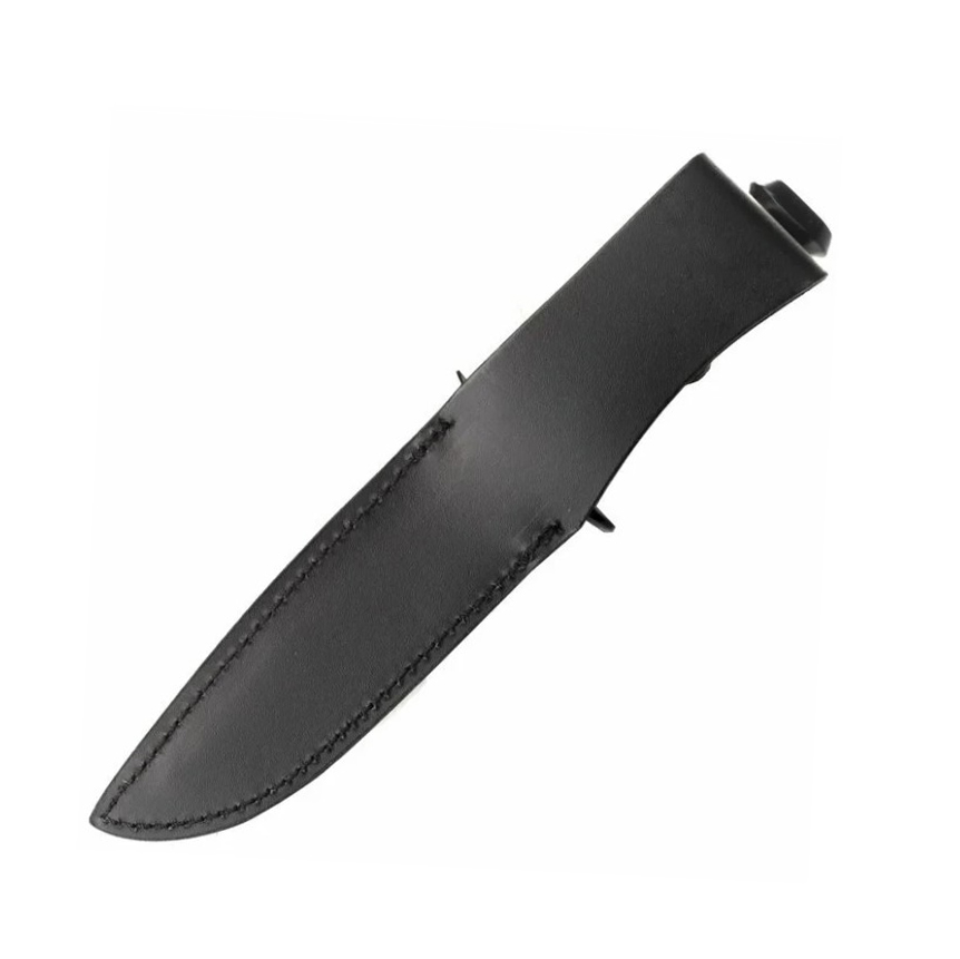 Muela hunting knife 85-161 with black rubber and zamak handle and 16 cm blade