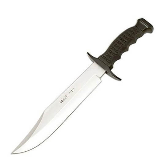 Knife with rubber handle and black zamak Muela Big Mountain 95-18...