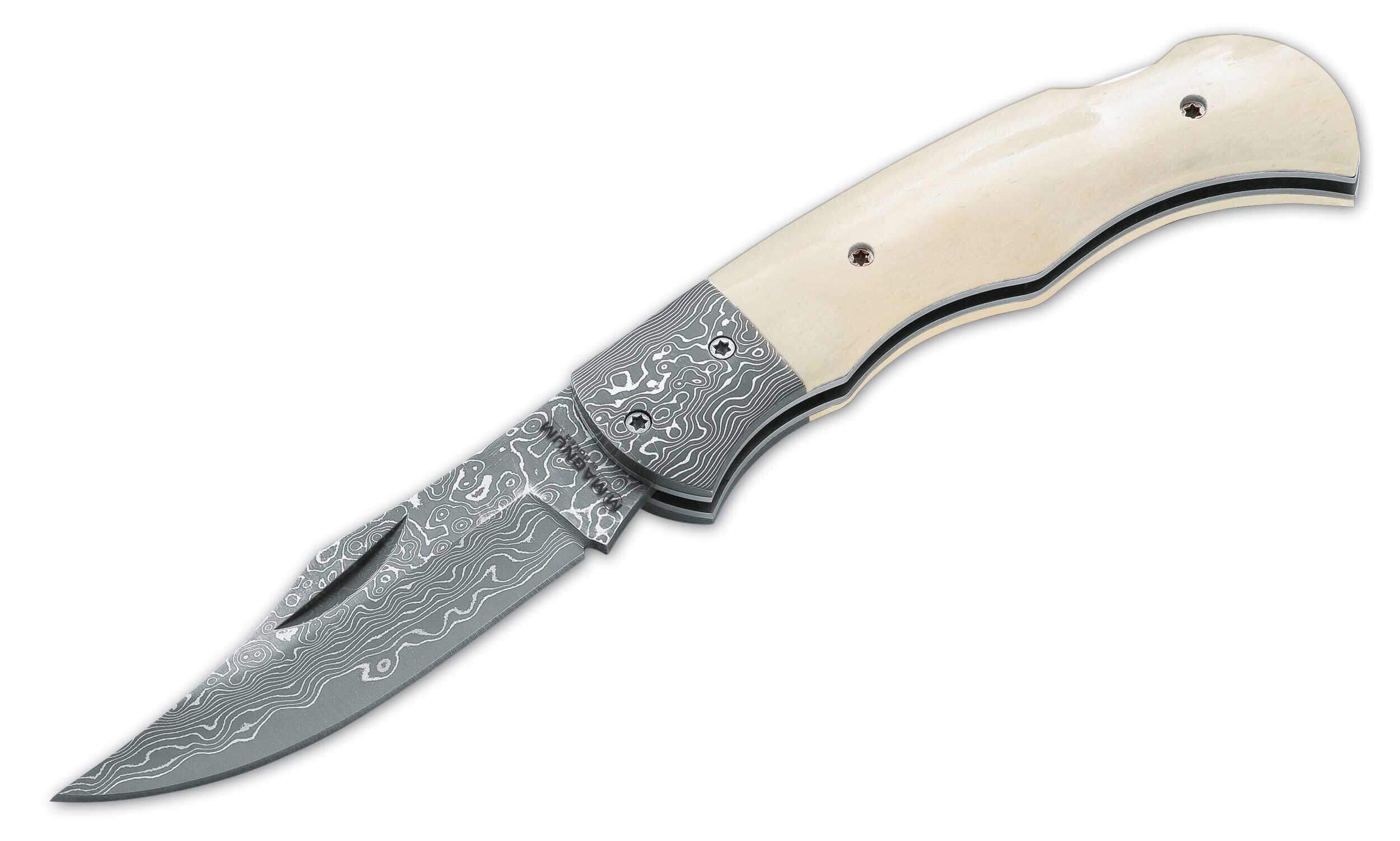 Coltello tascabile Boker Magnum Damascus Bone