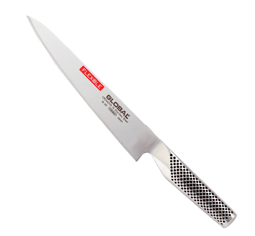 Cuchillo fileteador flexible Global G-20 de 21 cm