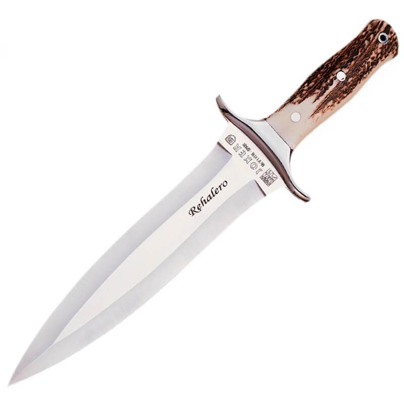 Joker Rehalero Jagdmesser mit Hirschgeweihgriff