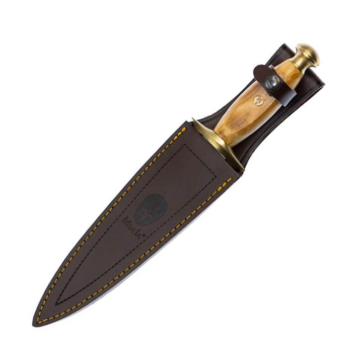 Muela Caribu hunting knife with olive wood handle and 22 cm blade