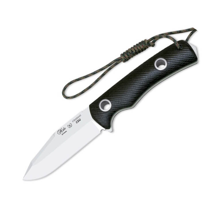Cuchillo táctico Nieto Chamán CDU con mango de G10 negro