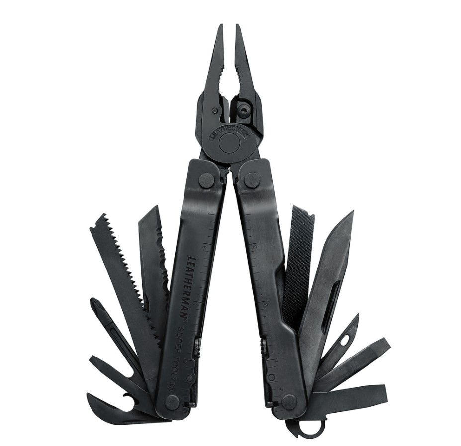 Alicate multiherramienta Leatherman Super Tool 300 óxido negro co...