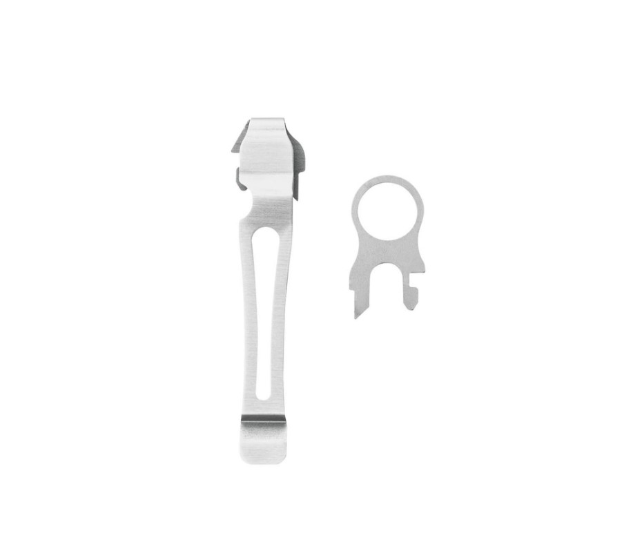 Clip y anilla de sujección Leatherman acero inox