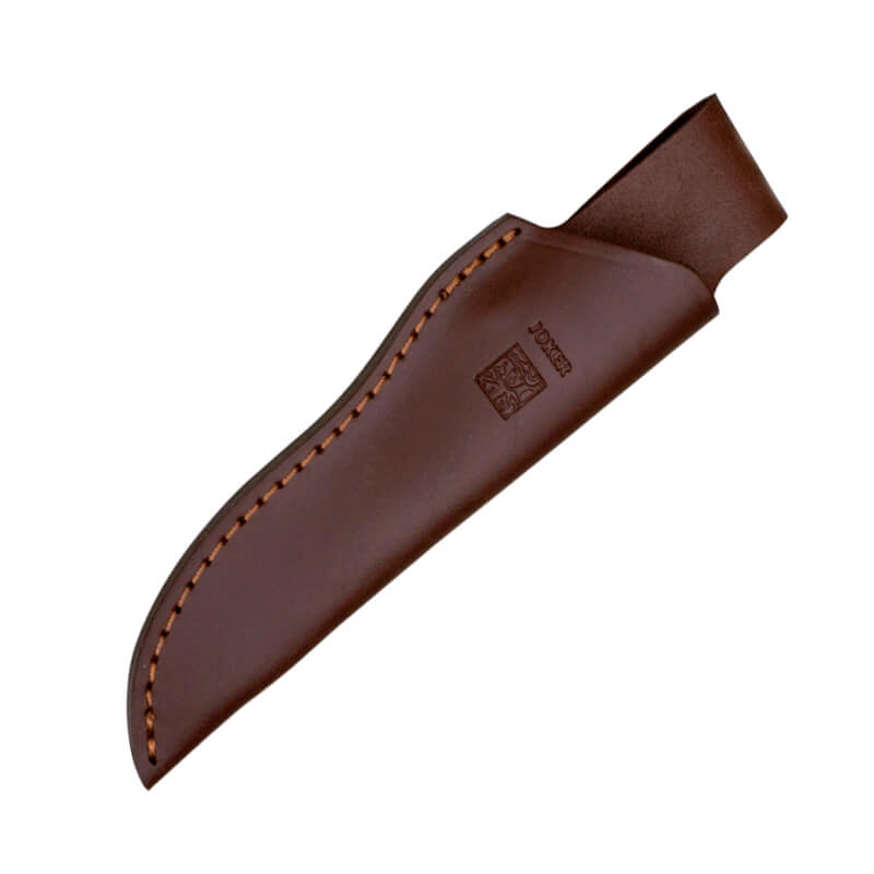 Cuchillo de caza Joker Oso con mango de asta de ciervo y virola inox hoja enteriza de 12 cm