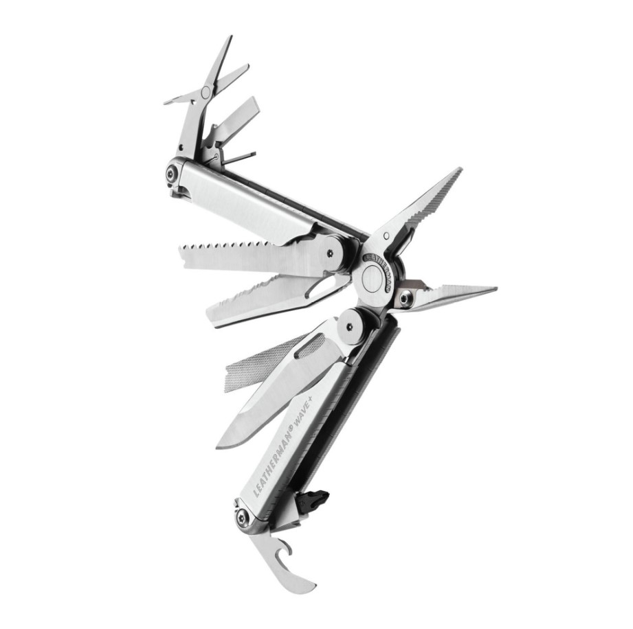 Alicate multiherramienta Leatherman Wave+ con 18 funciones