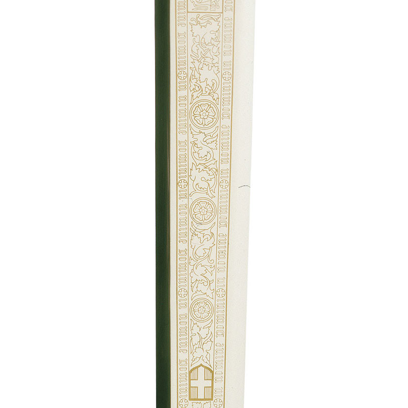 Espada de Ricardo Corazón de León con empuñadura de cuero y decoraciones en dorado 753