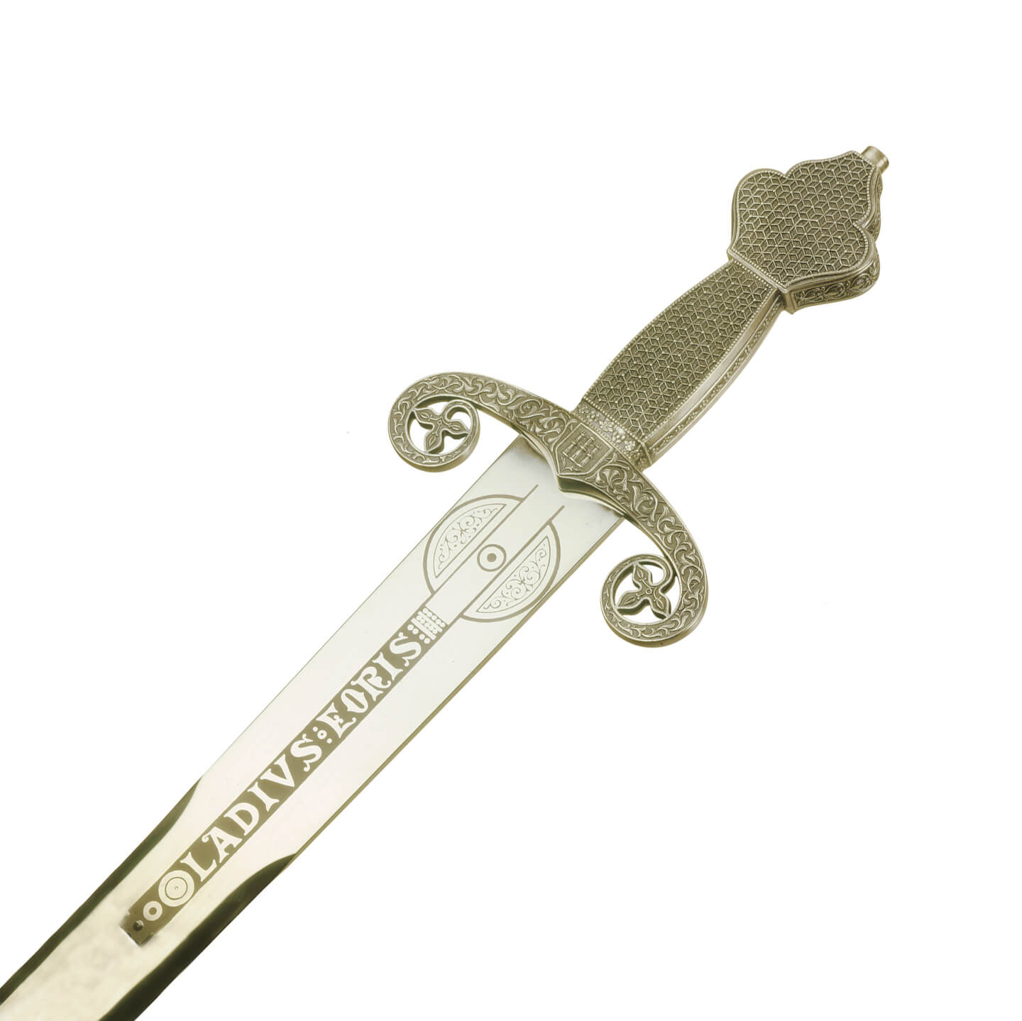 Espada de San Fernando bronce con hoja grabada Marto 384