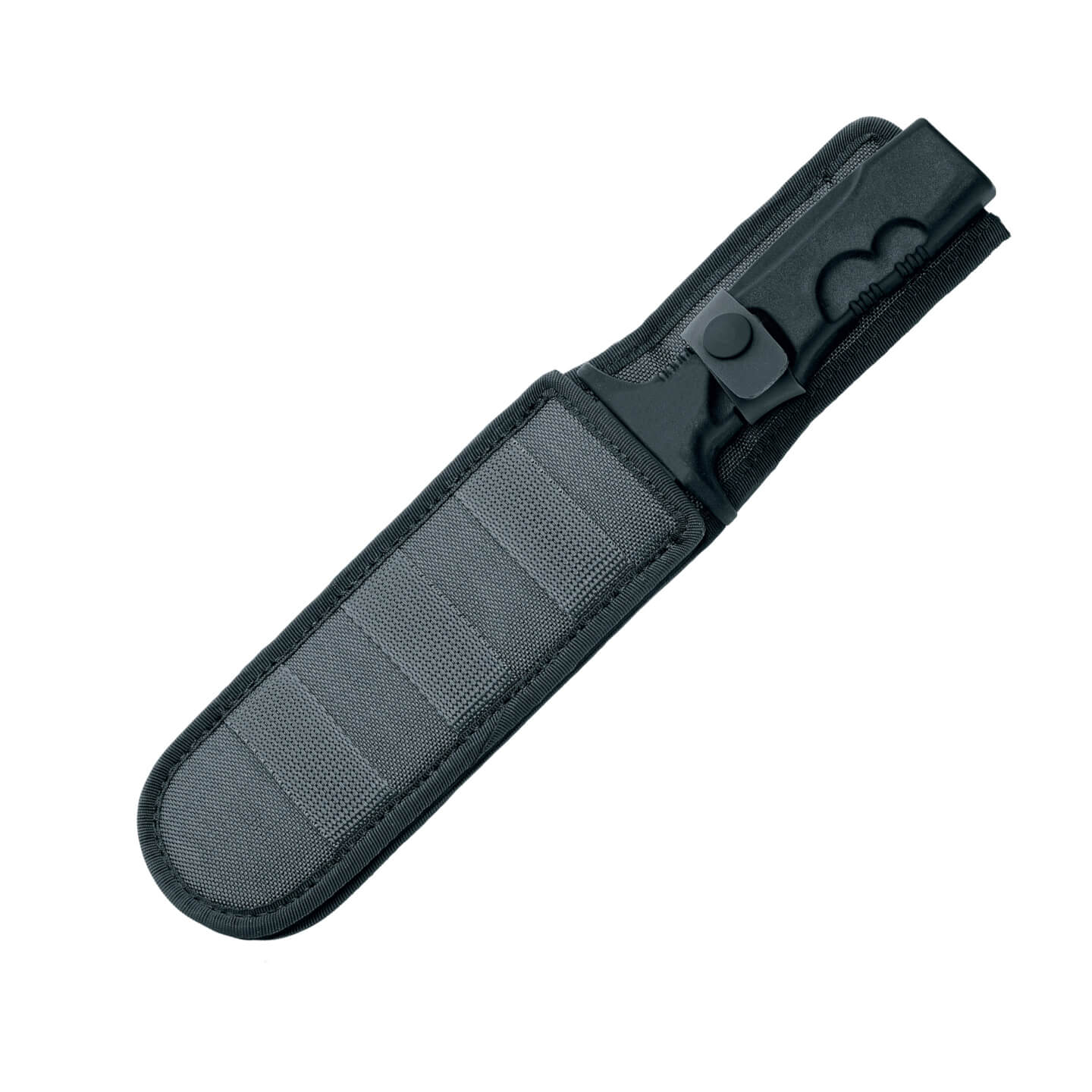 Faca tática Fox Military Predator Spetsnaz com cabo forprene preto e lâmina N690Co