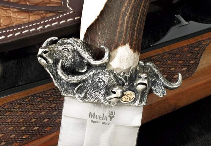 Cuchillo de colección Muela Big Five Buffalo
