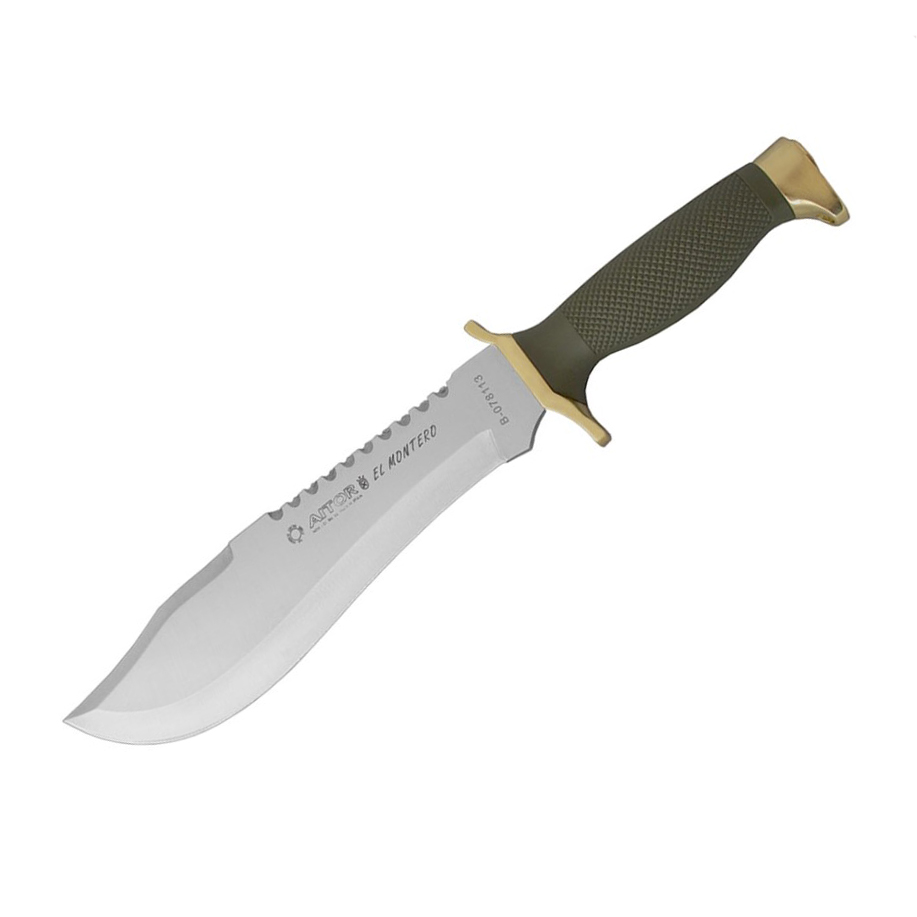 Cuchillo Militar Aitor Montero 16011 con hoja satinada