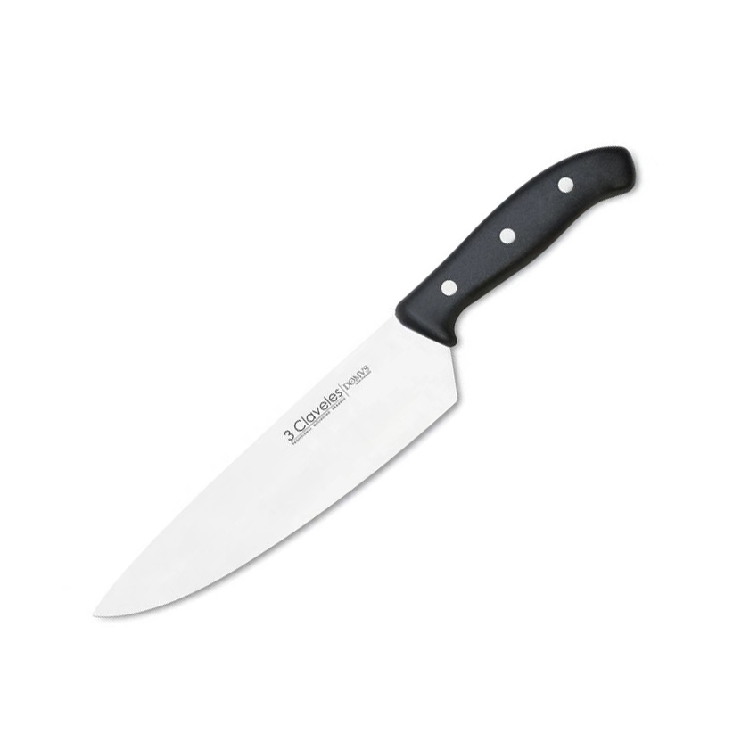 Cuchillo de cocina 3 Claveles Domvs con hoja de 20 cm y mango de ...