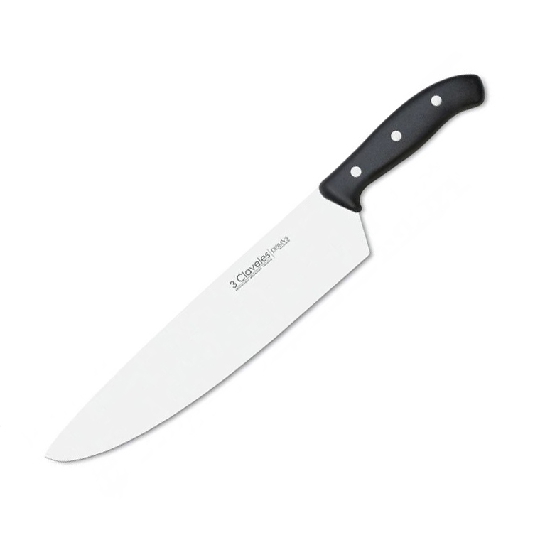 Cuchillo de cocina 3 Claveles Domvs con hoja de 25 cm y mango de ...