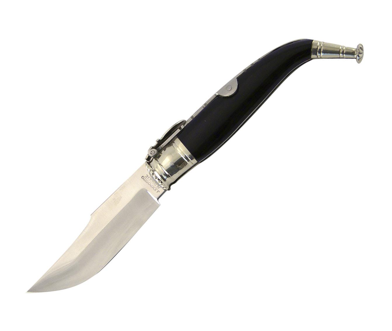 Navaja clásica Carraca Albacete N1 con puño de asta de búfalo y v...