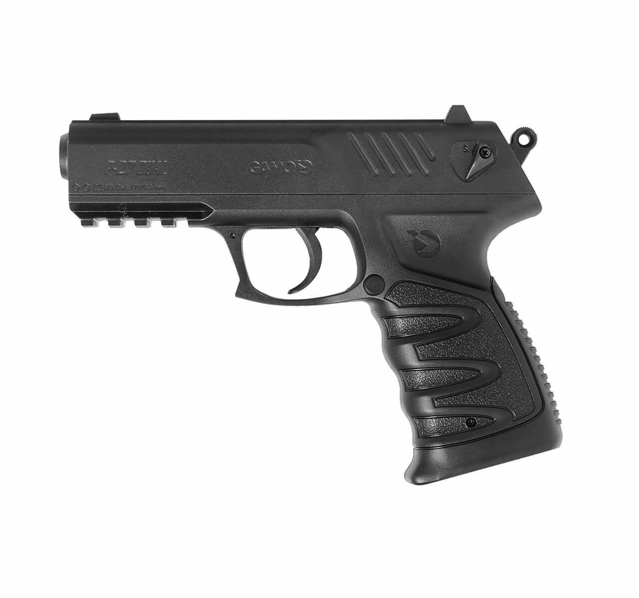 Pistola de CO2 semiautomática Gamo P-27 con raíl inferio y cargad...