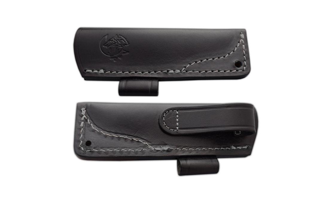 JV Nano 2.0 Neck Knife mit schwarzen Micarta-Griffschalen