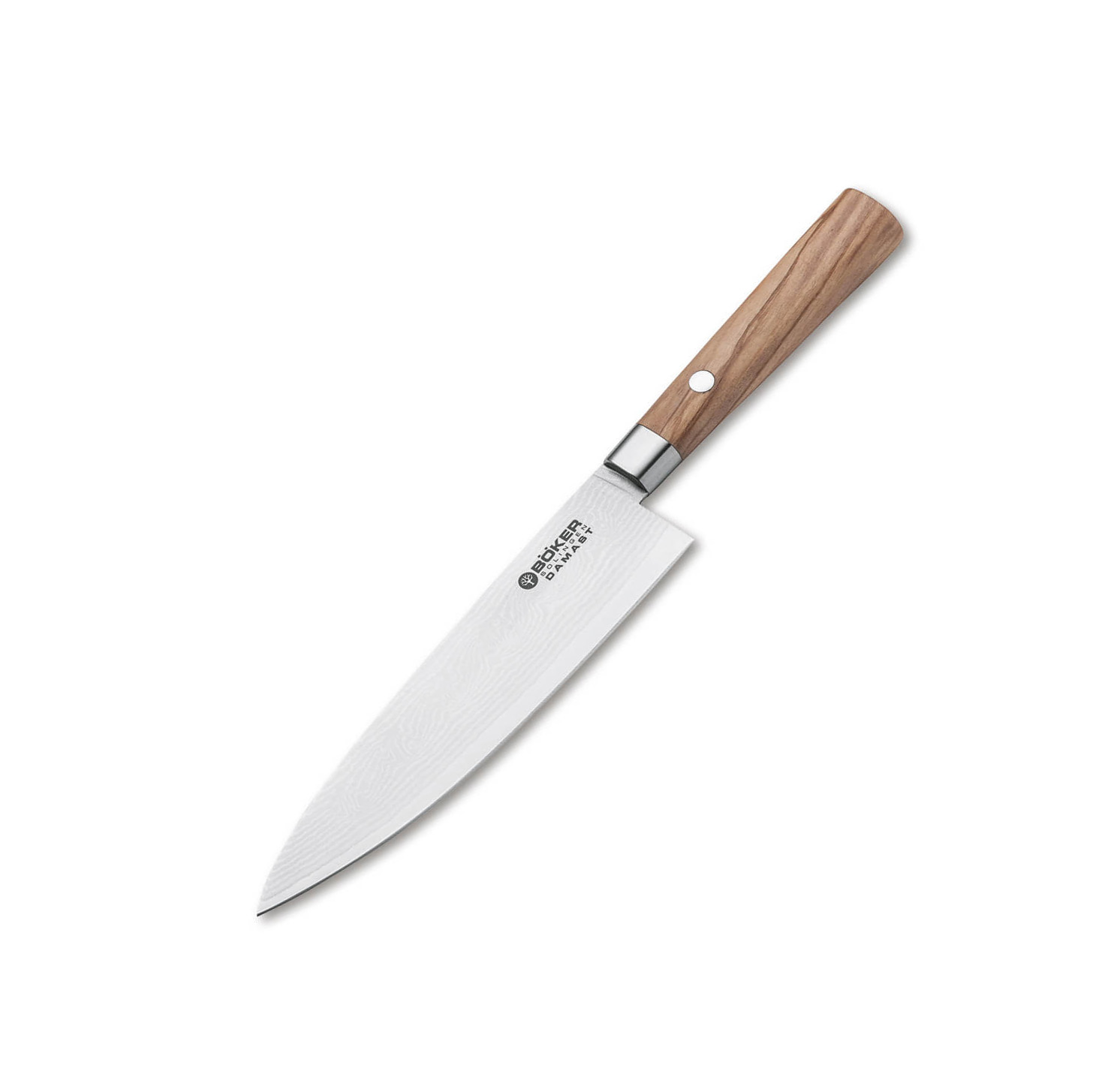 Cuchillo de chef pequeño Damascus Olive Chef Knife Small de Boker