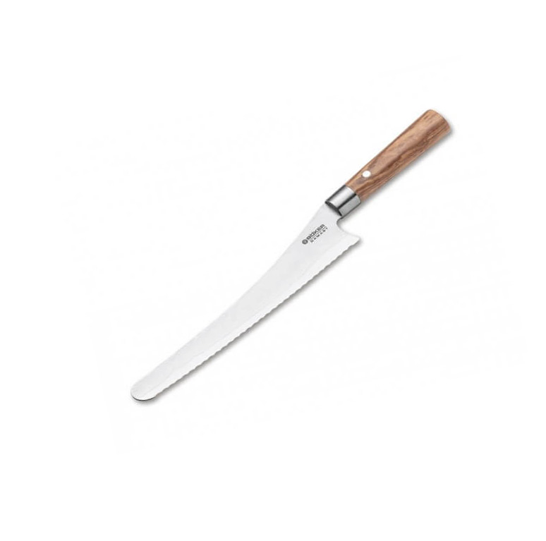 Cuchillo panero Damascus Olive Bread Knife de Boker