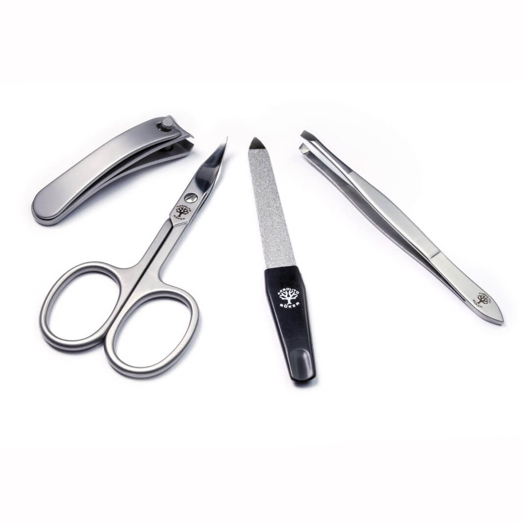 Boker Set Conjunto de manicure Classic L com 4 peças 04BO506