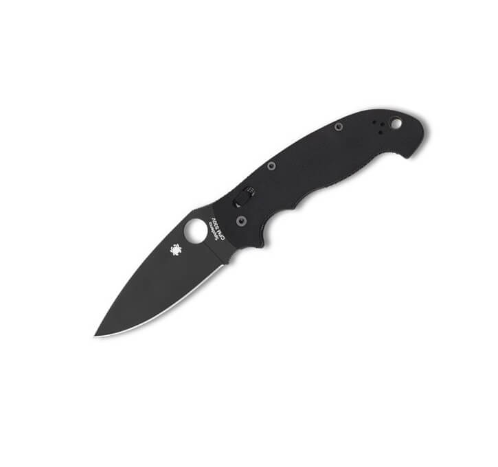 Coltello da tasca Spyderco Manix 2 XL EDC con manico in G10 nero ...