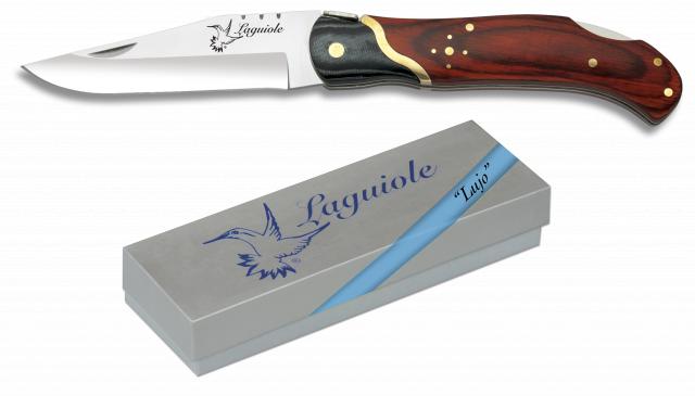 Laguiole pocket knife with stamina handle, 9.4 cm blade, and hand...