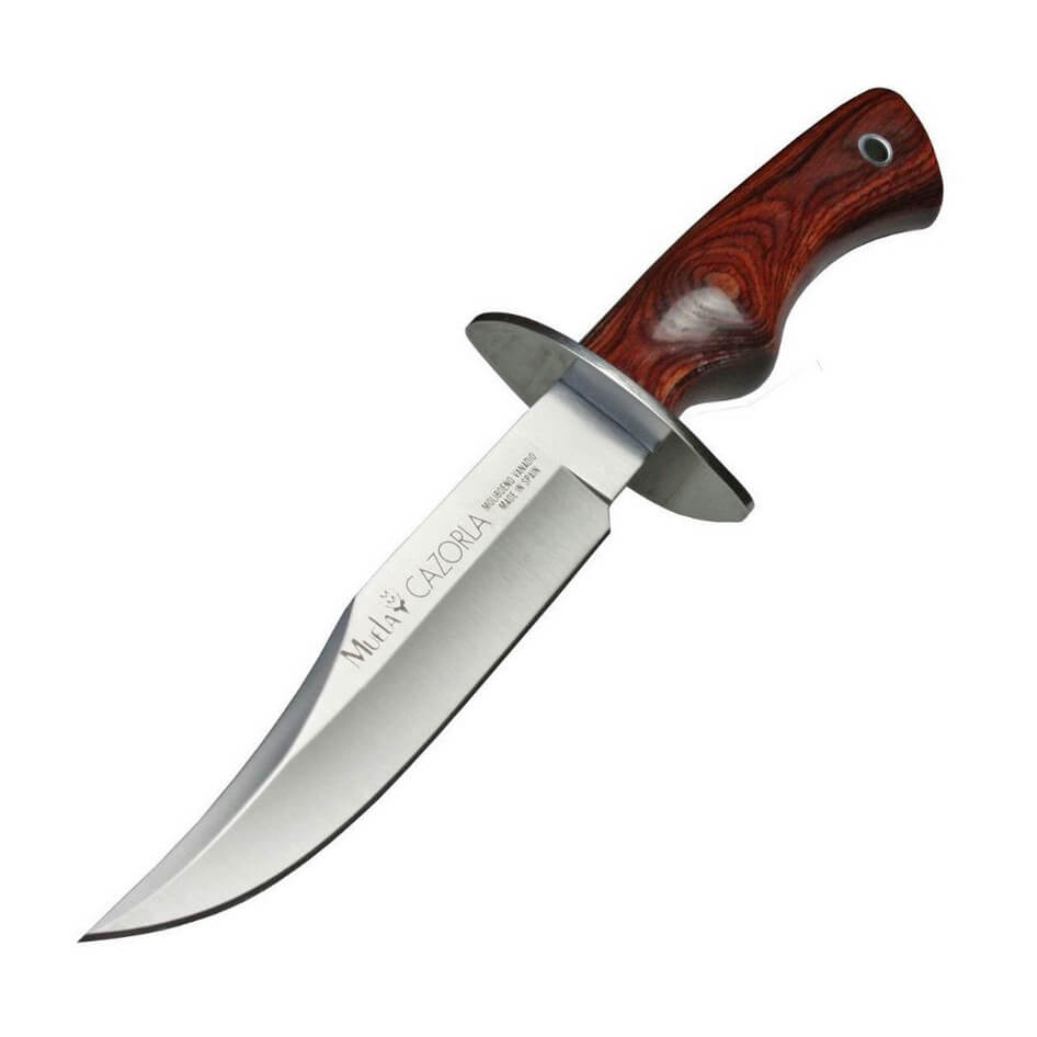 Cuchillo Muela Cazorla con cachas de madera roja