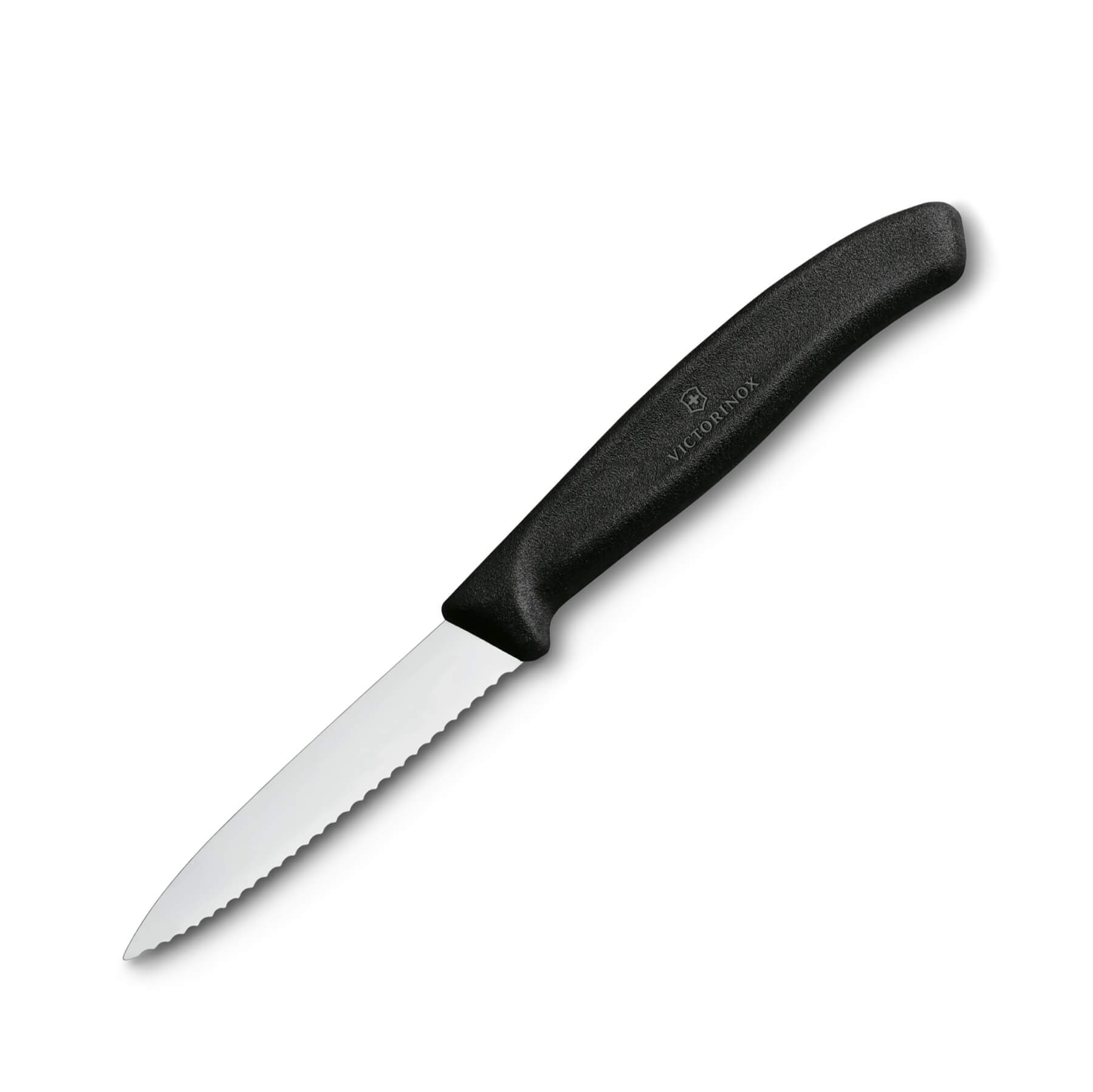 Blister de 2 cuchillos para verdura Victorinox de mango negro con...