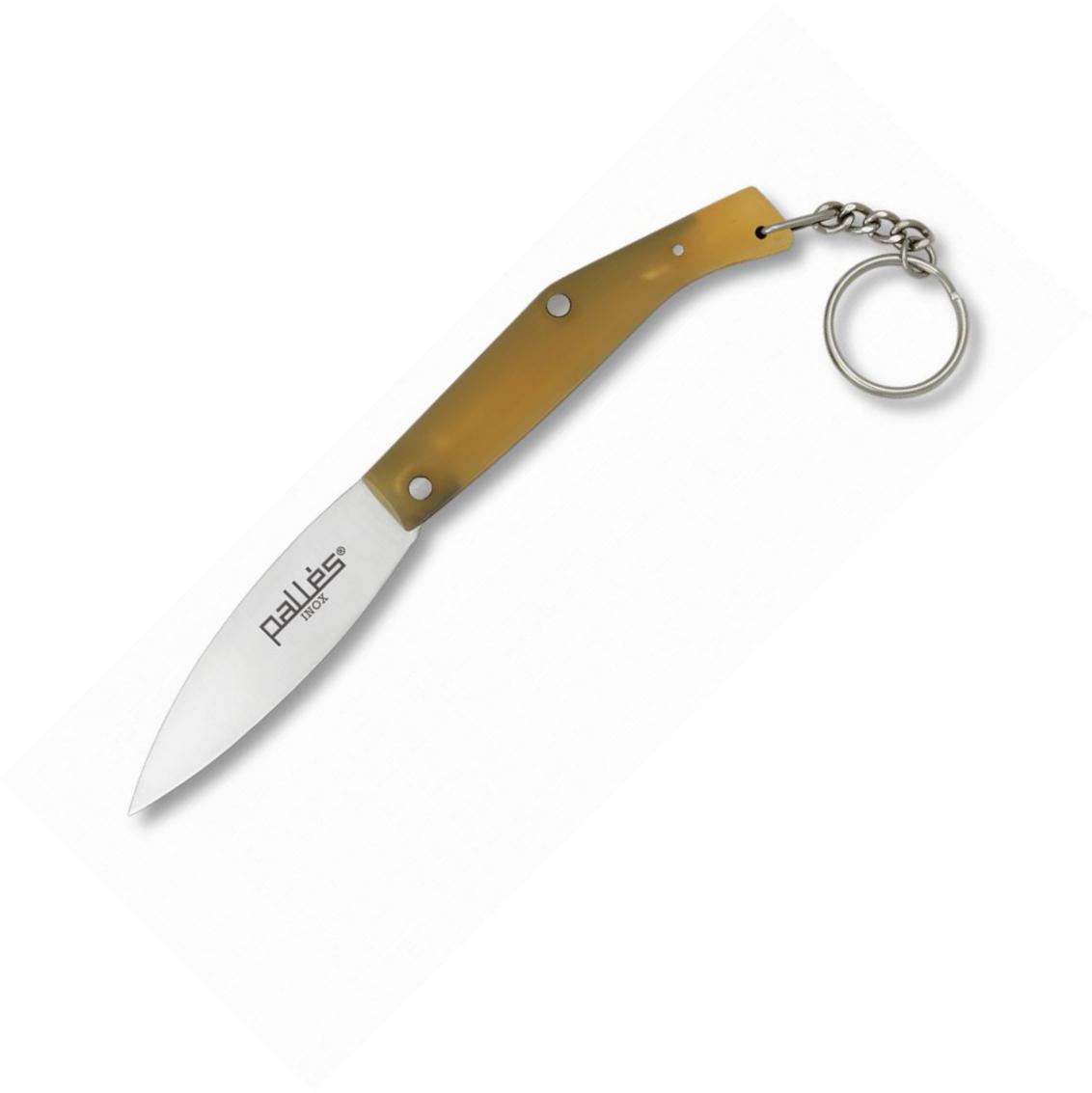 Blister de 12 Navajas Llavero PALLÉS Nº000 con mango ABS y hoja d...